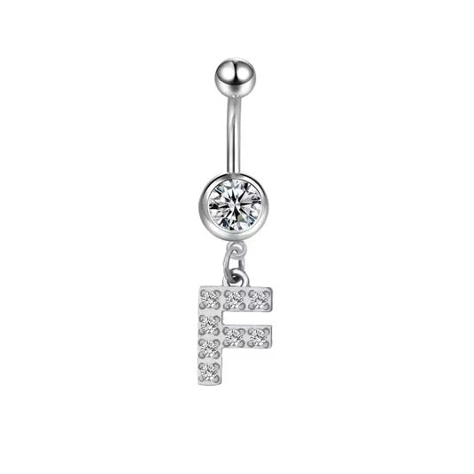 Initial Belly Ring